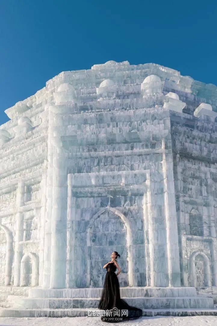 天气相机拍照参数苹果版:冰与舞的结合｜哈尔滨冰雪大世界上演冰雪奇缘-第6张图片-太平洋在线下载